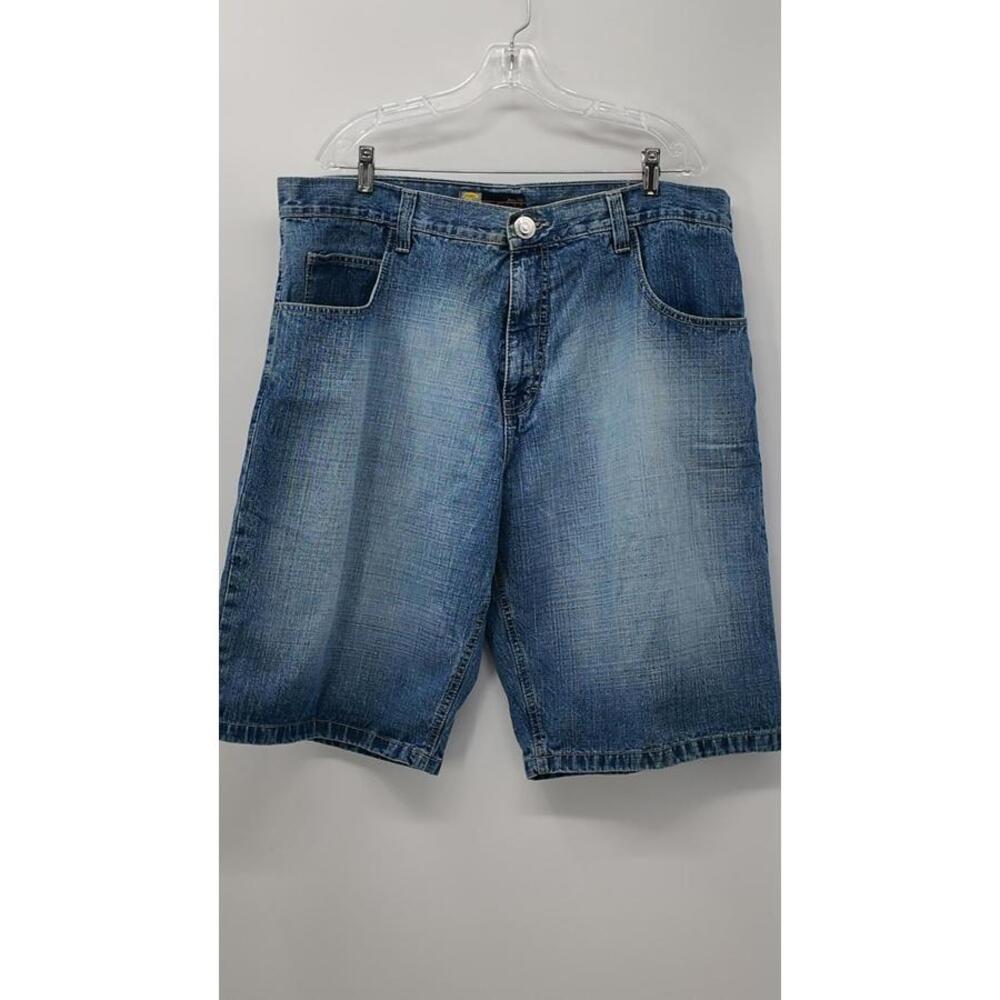 Men's Denim Shorts Size 40 100% Cotton Classic Blue Casual Summer Wear